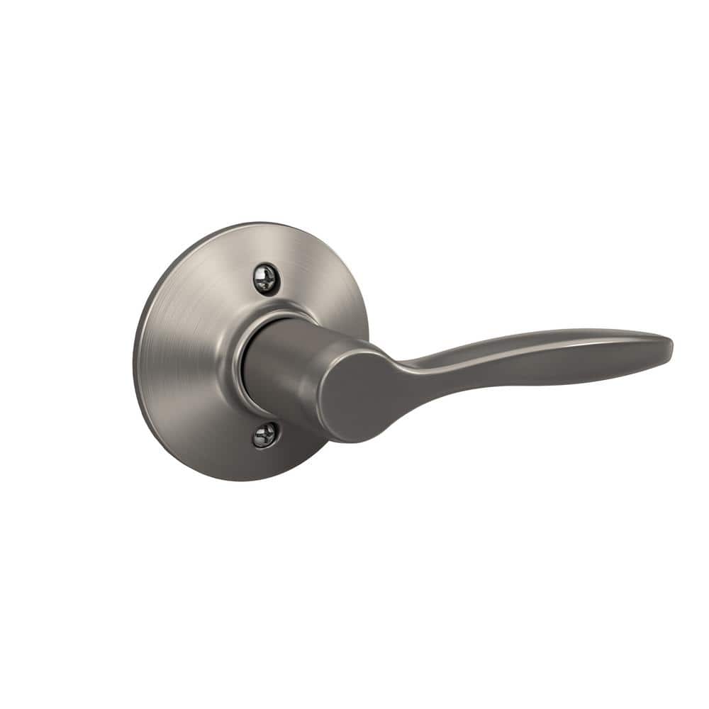 Schlage Delfayo Satin Nickel Dummy Door Lever - Right Handed F170