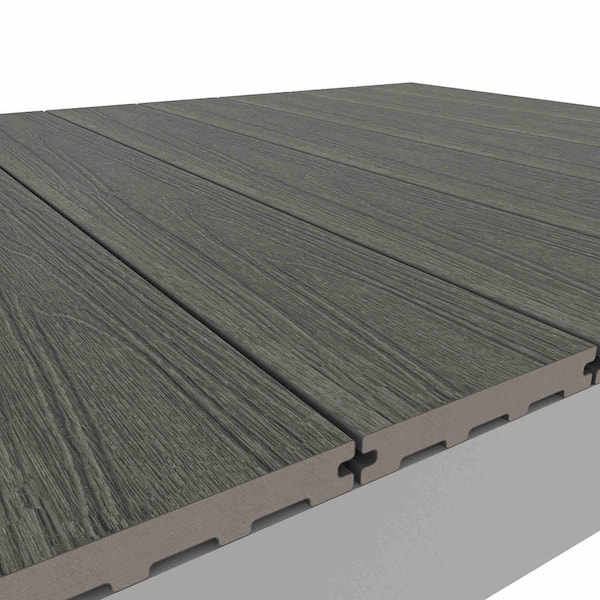NewTechWood Bell Series 0.88 in. x 5.5 in. x 8 ft. Grooved