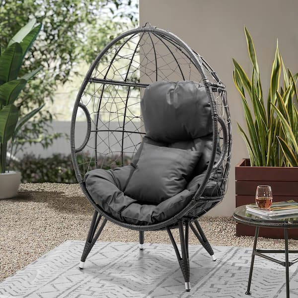 Recliner Chair Cushion Outdoor Garden Bench Pad Swing Rattan Chair