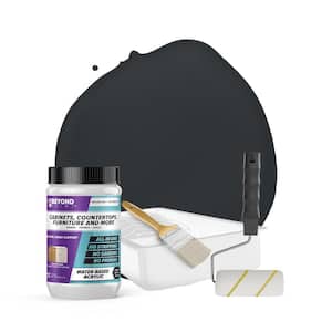 1 qt. Licorice Cabinets, Countertops, Furniture and More Multi-Surface All-in-One Interior/Exterior Refinishing Kit