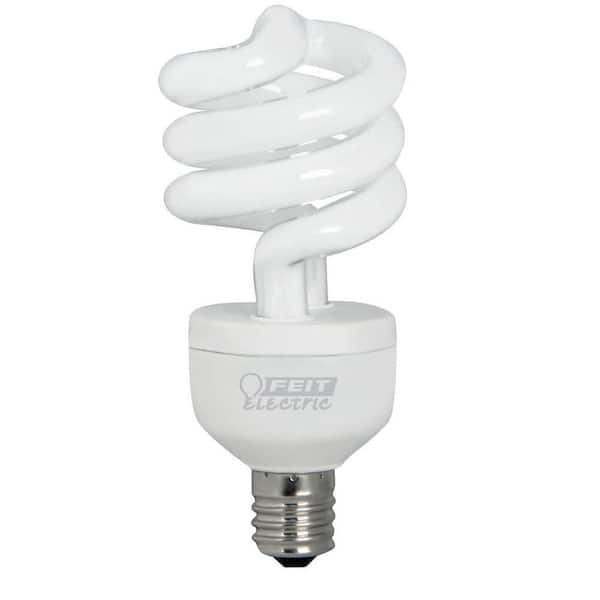 Feit Electric 60-Watt Equivalent Soft White Spiral Intermediate Base CFL Light Bulb (24-Pack)