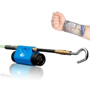 Wispy CF-200 Multipurpose Wireless Inspection Camera with Telescoping Pole, Wrist Band and Rod Adapters - 2023 Version
