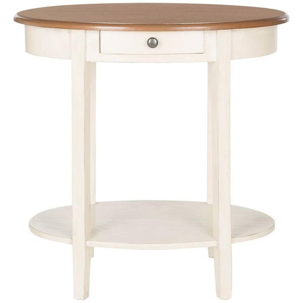 Safavieh Monica Barley and Oak Storage End Table