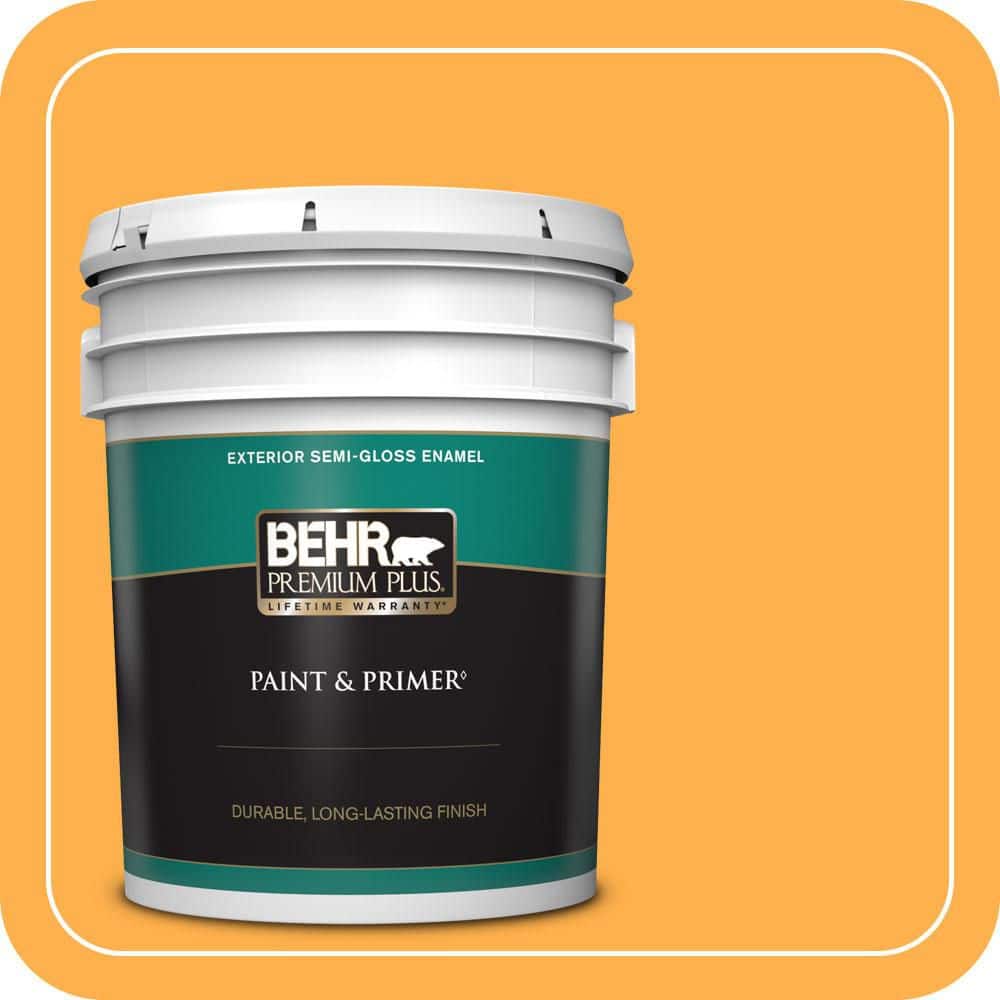 5 gal. #P250-6 Splendor Gold Semi-Gloss Enamel Exterior Paint & Primer price history on PriceWatchPro