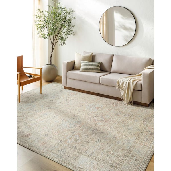 Becki Owens Marlene Cream 4 ft. x 6 ft. Medallion Indoor Area Rug