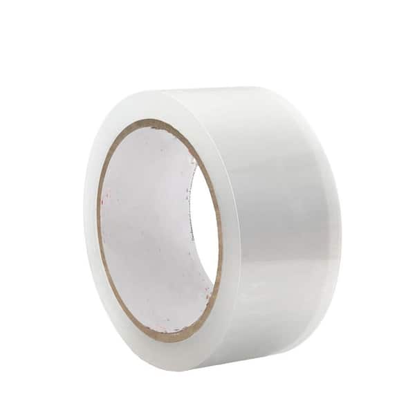 N/A Heavy Duty Clear Packing Tape with Dispenser 2.4 mil 2 in. x 60 yds. Transparent for Moving Shipping 6 Pack