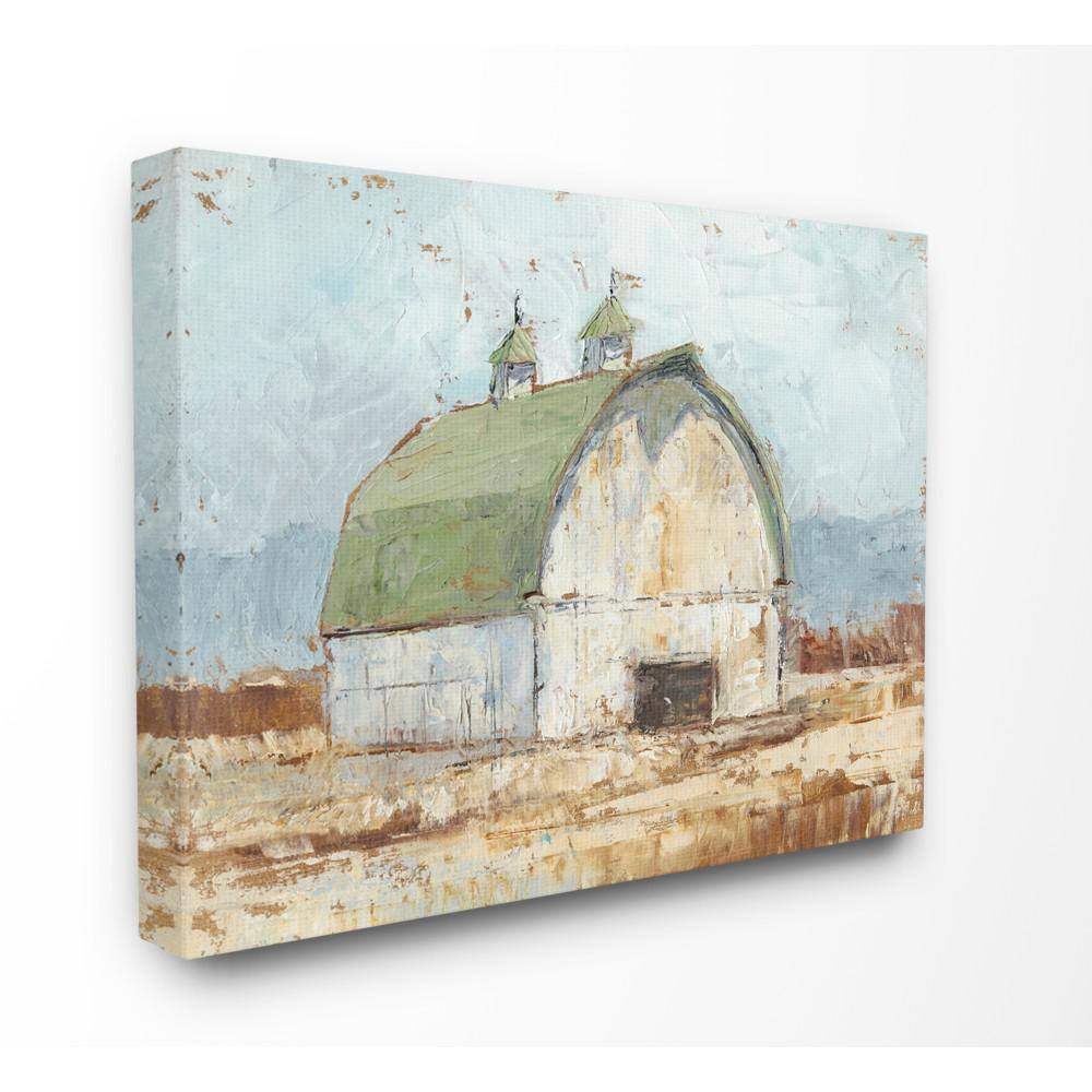 "16 in. x 20 in. ""Natural Earth Painted Barn"" by Ethan Harper Canvas Wall Art" price history on PriceWatchPro