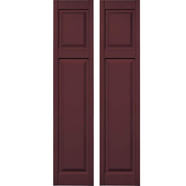 Builders Edge 15 in. x 67 in. Cottage Style Raised Panel Vinyl Exterior