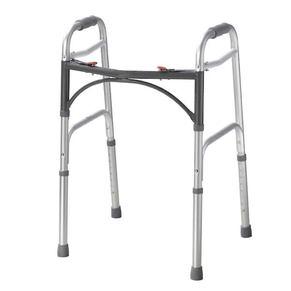 Drive Medical Deluxe 2-Button Folding Walker