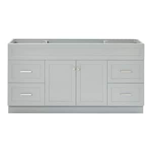 Hamlet 66 in. W x 21.5 in. D x 34.5 in. H Single Bath Vanity Cabinet without Top in Grey