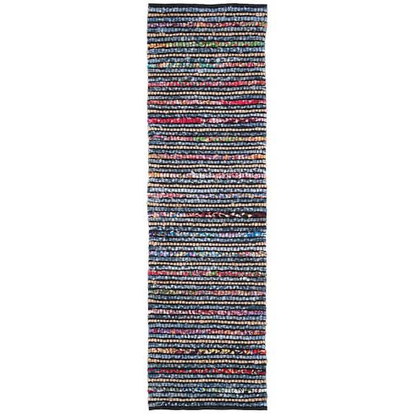 SAFAVIEH Cape Cod Multi/Natural 2 ft. x 6 ft. Striped Runner Rug