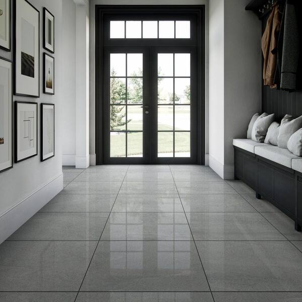 Calgary Armor 24 in. x 24 in. Polished Porcelain Floor and Wall Tile (365.04 sq. ft. /pallet)