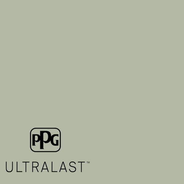 PPG UltraLast 1 qt. #PPG1124-4 Light Sage Eggshell Interior Paint and Primer