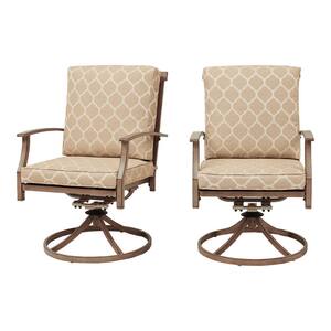 coal bay 2-piece swivel glider chair set by havenside home