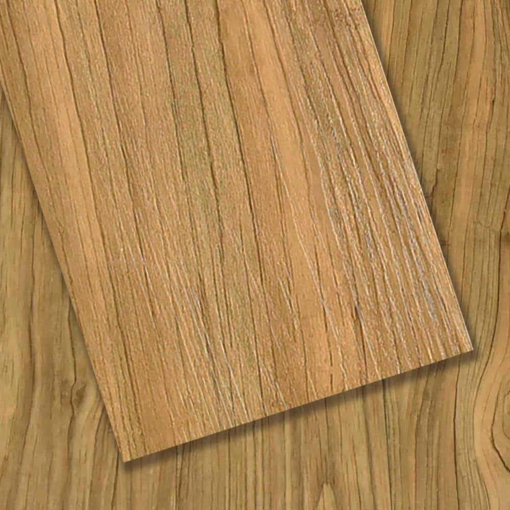Buff 3 MIL x 6 in. W x 36 in. L Peel and Stick Waterproof Luxury Vinyl Plank Flooring (1.5 sq. ft./case) price history on PriceWatchPro