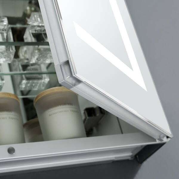 Fresca Spazio 48 in. W x 36 in. H Recessed or Surface Mount