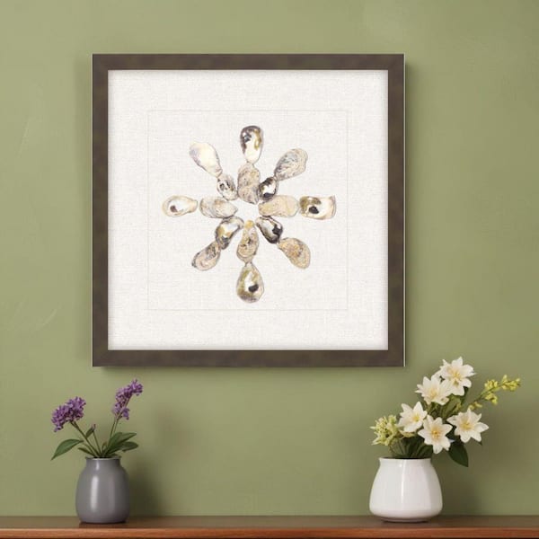 1 Piece Framed Graphic Print Nautical and Beach 22.00 in. x 22.00 in.