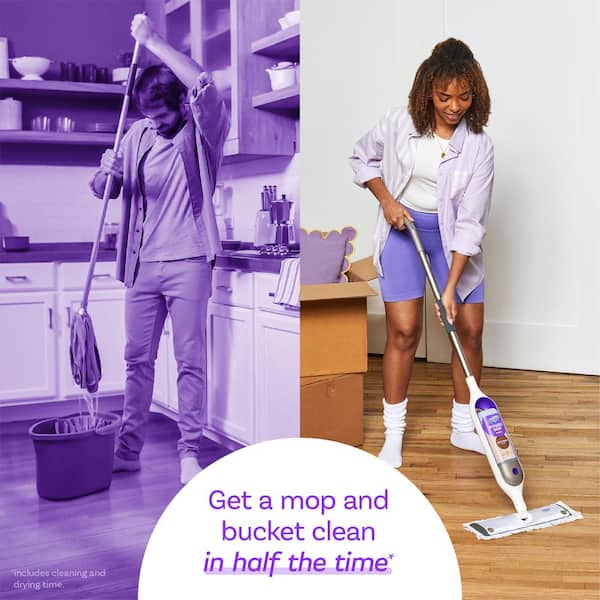 Swiffer Power Mop 25.3 oz Lemon Scent Wood Floor Cleaner (2-Count