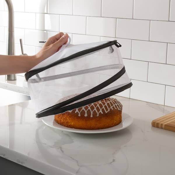 30pcs Home Kitchen Pe Protective Dish Covers For Food Storage In