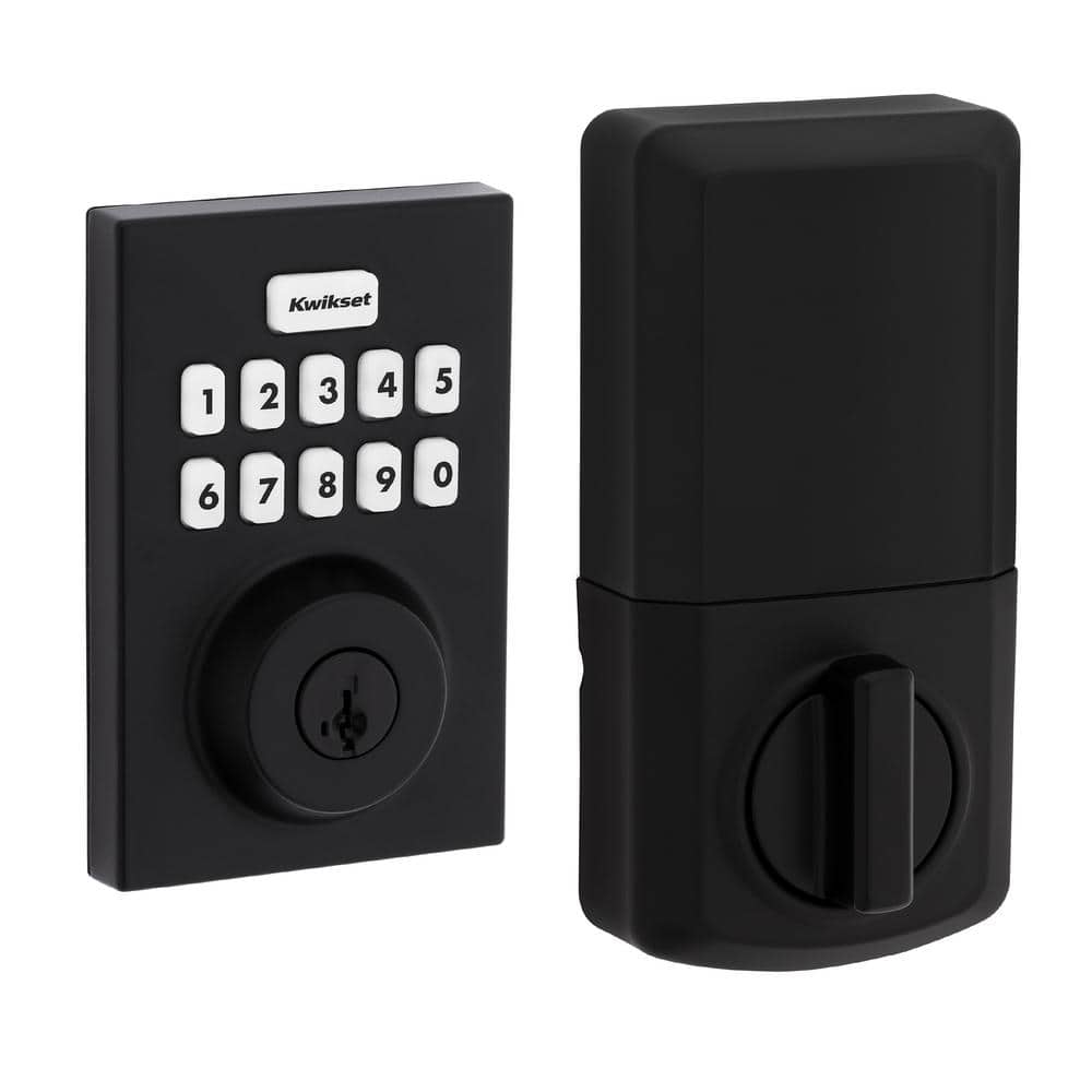 Reviews for Kwikset Powerbolt 250 Matte Black Single Cylinder Smart