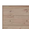 Tvilum Portland 6-Drawer Double Dresser in Oak 26.89 in. H x 56.34 in. W x 12.46 in. D 70328hlhl