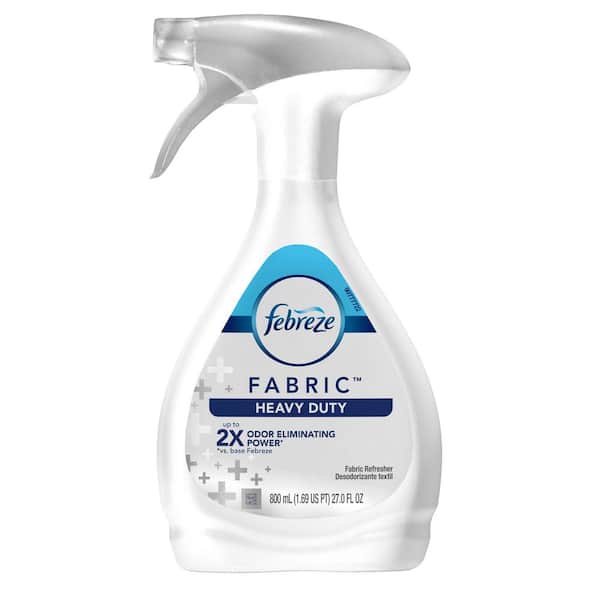Febreze 27 oz. Crisp Clean Heavy-Duty Odor Eliminating Fabric Freshener Spray (2-Pack)