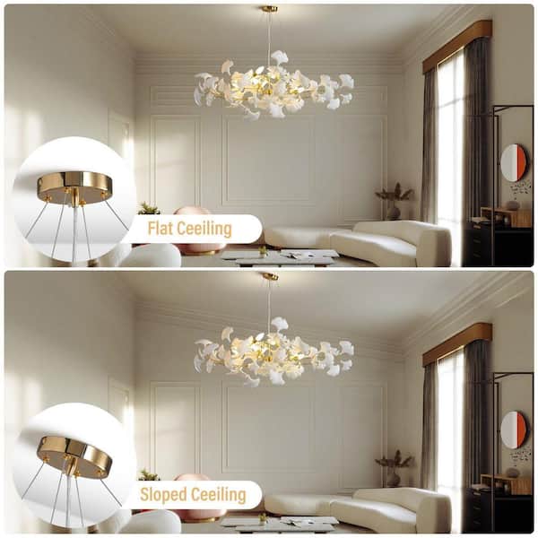 chandelierデスク Zephyr | Waves Dimmable Chandelier | ZENDUCE