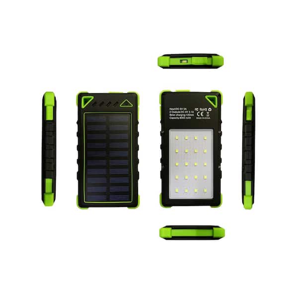 Unotec SunBank III Cargador Solar para Smartphone 8000mAh