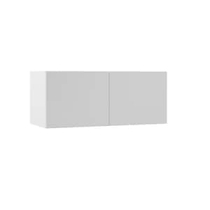 Designer Series Edgeley Assembled 36x15x12 in. Wall Kitchen Cabinet in White