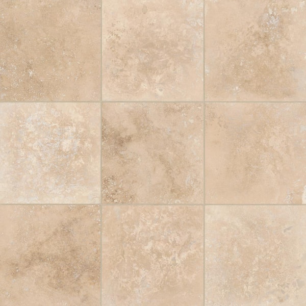 MSI Tuscany Beige 12 in. x 12 in. Honed Travertine Floor and Wall Tile (10 sq. ft./Case)