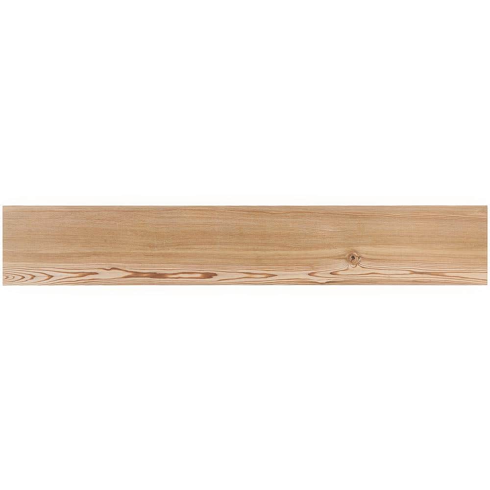 Teakwood Matte Brown Large Format Porcelain Tile