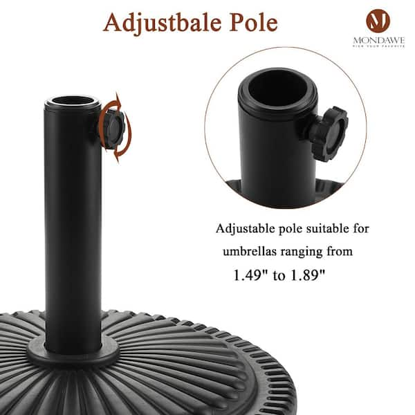 Atopoler Umbrella Base Weight Round 600D Heavy Duty Sand Bags