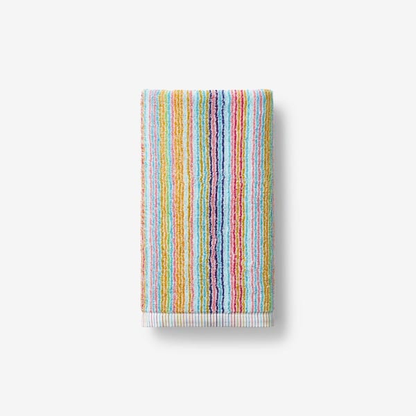 Stripe Multicolored Cotton Single Hand Towel