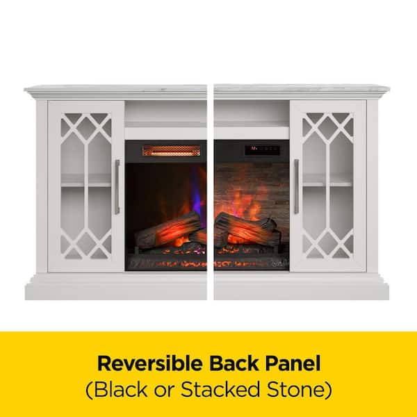 Twin Star Home Duraflame 62 in. Freestanding Electric Fireplace TV