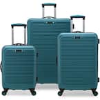 Elite Luggae Sunshine 3-Piece Teal Hardside Spinner Luggage Set