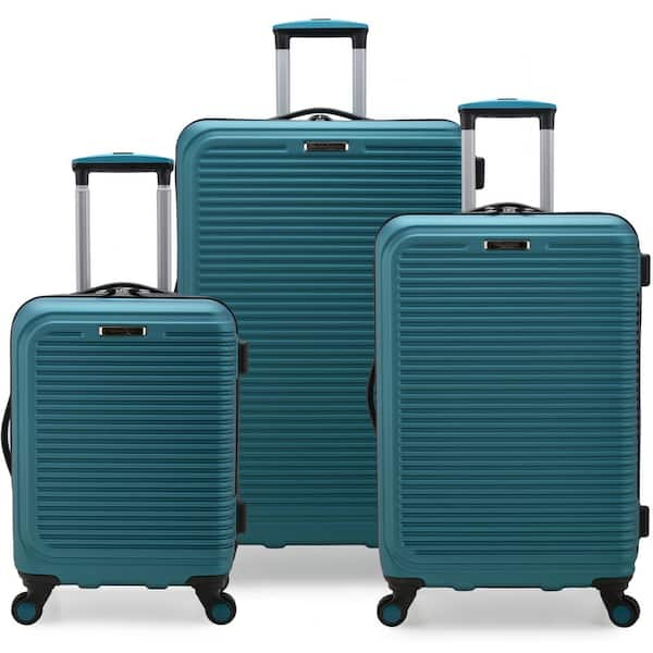 teal spinner luggage