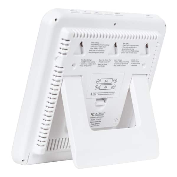 La Crosse Technology 2-Tone Atomic Digital Clock with Temperature