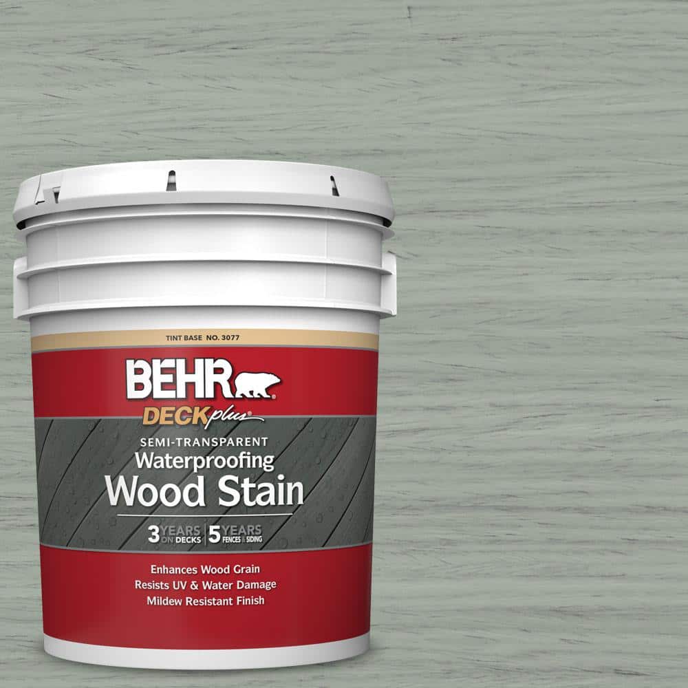 5 gal. #ST-149 Light Lead Semi-Transparent Waterproofing Exterior Wood Stai