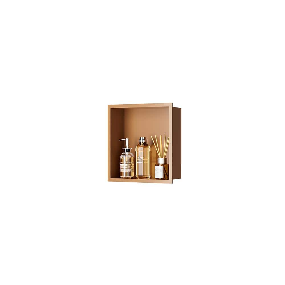 12 in. W x 12 in. D x 4 in. H Shower Niche, Wall Niche Stainless Steel, Rec