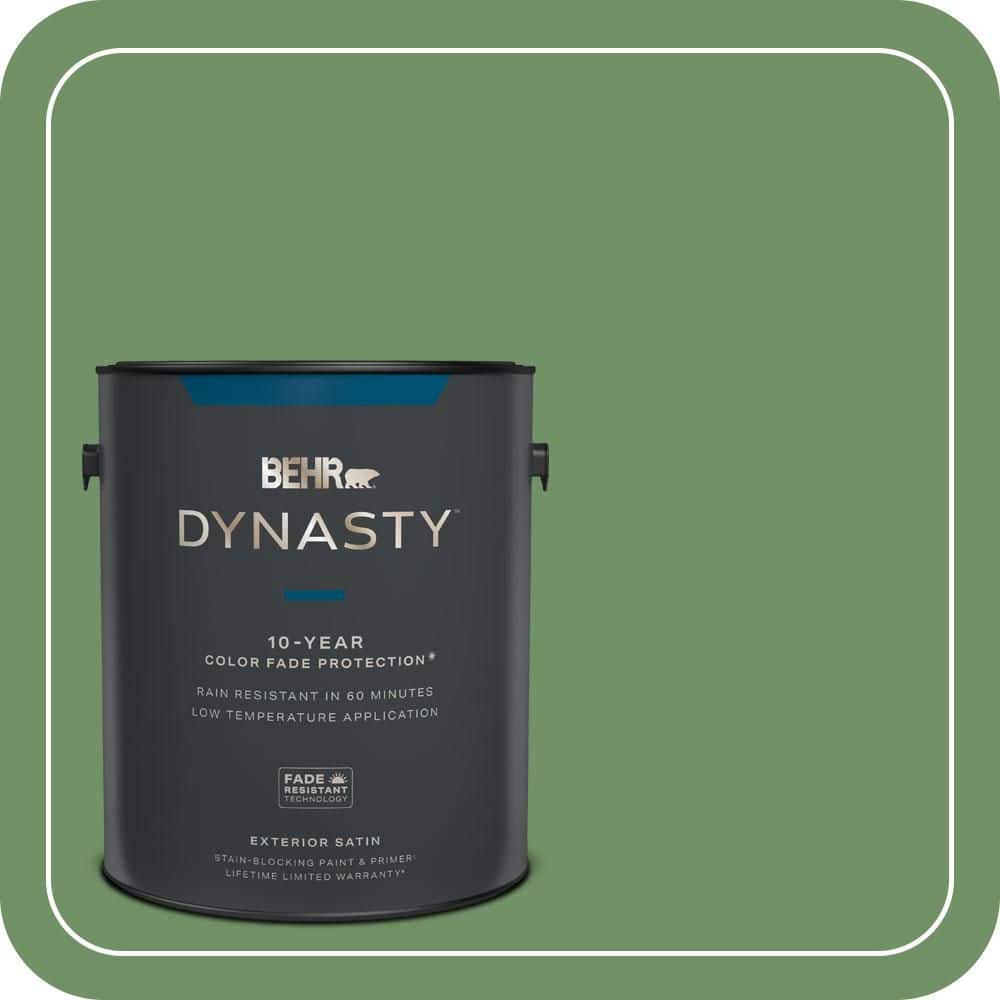 1 gal. #M400-6A Mossed Opportunity Satin Enamel Exterior Stain-Blocking Paint & Primer price history on PriceWatchPro