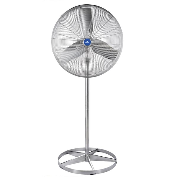 iLIVING 30 in. Pedestal Washdown Fan, 9600 CFM, 1/3 HP, Single Phase 115/230V