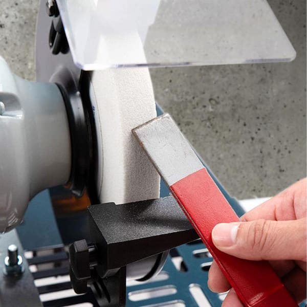 8 in. x 1 in. 100-Grit 5/8 in. Arbor White Aluminum Oxide Grinding Wheel for Bench Grinder