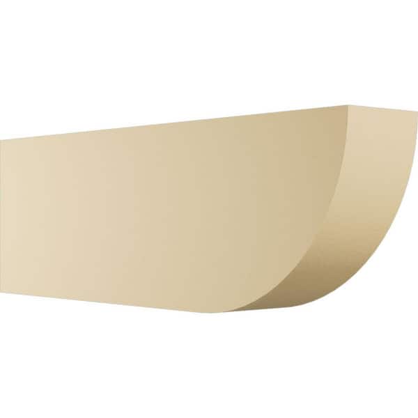 Ekena Millwork 5 in. W x 10 in. H x 30 in. L Standard Durham Signature Urethane Outlooker Rafter Tail, Primed Tan