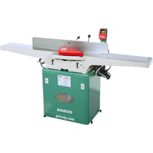 12 Amp 8 in. Corded Jointer with Built-in Mobile Base