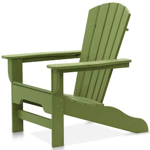 Boca Raton Lime Green Recycled Plastic Adirondack Chair