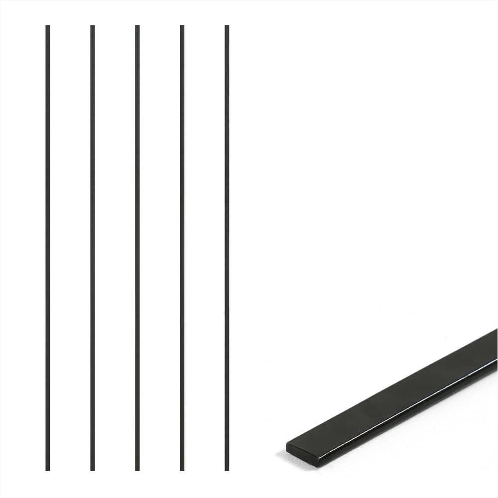 48 in. Chain Link Fence Black Galvanized Steel Flat Tension Bar (Pack of 5) price history on PriceWatchPro