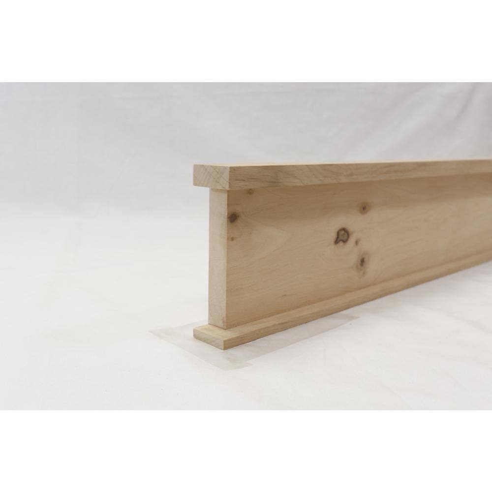 3/4 in. D x 4-1/4 in. W x 32 in. L Solid Alder Wood 24 in. Craftsman Header ALDER Crosshead price history on PriceWatchPro