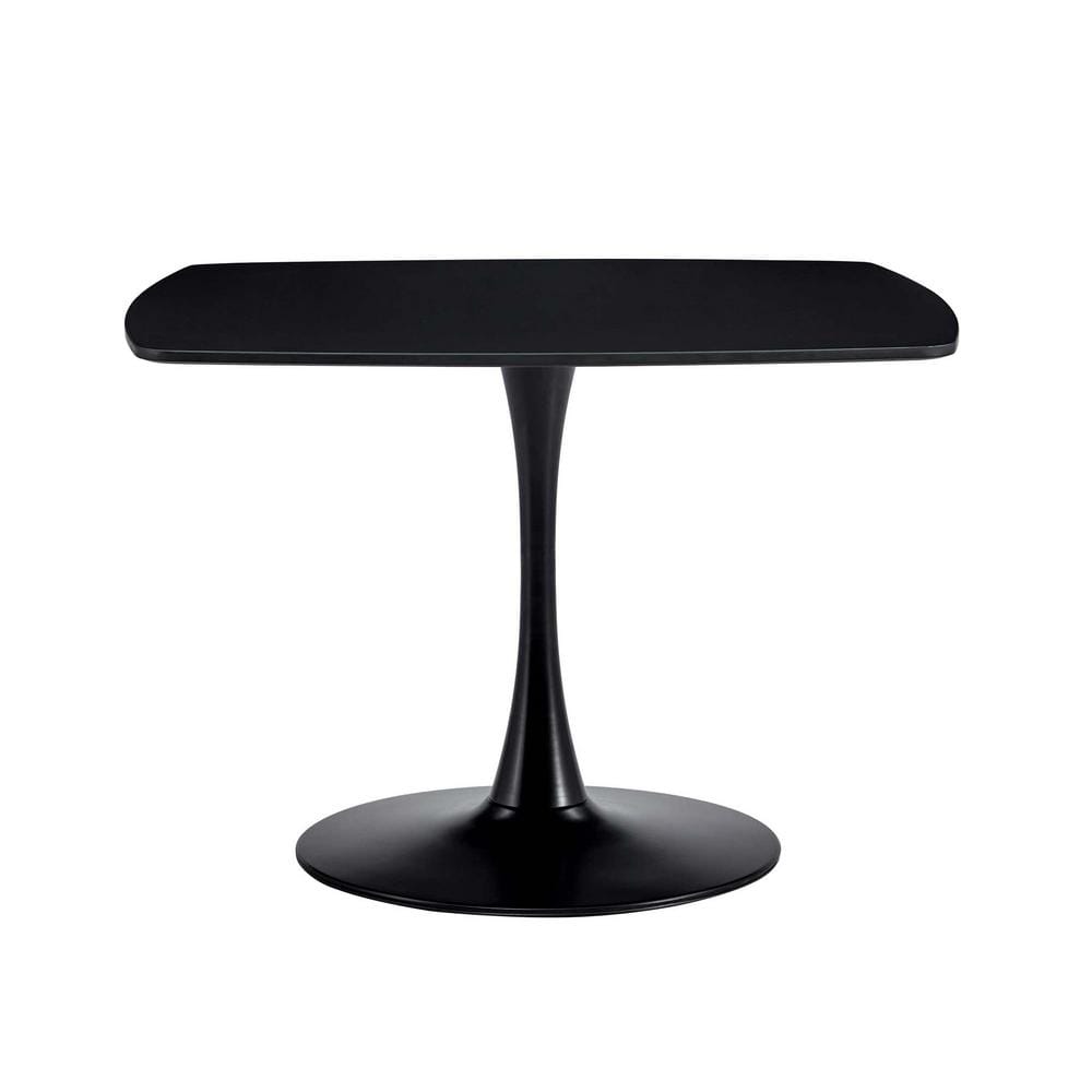 42.12 in. Wood Outdoor Dining Table with Round Table Top Table Mid-Century 