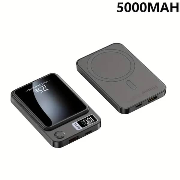 Buy Power Bank 5000mAh USB Type C A Portable External Charger Sleek Mini  Powerbank Online