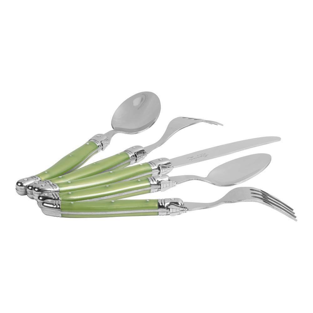 French Home French Home Laguiole 20 Piece Stainless Steel Flatware Set, Service for 4